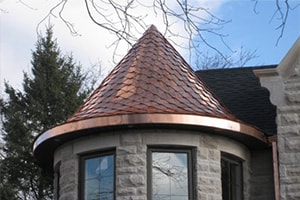 Copper Shingle Tower
